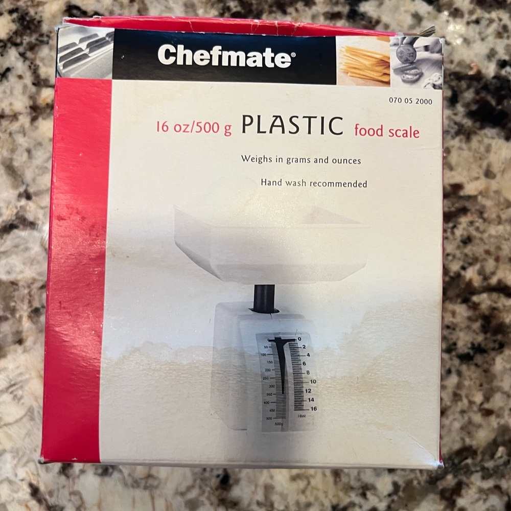 Chefmate Plastic Food Scale